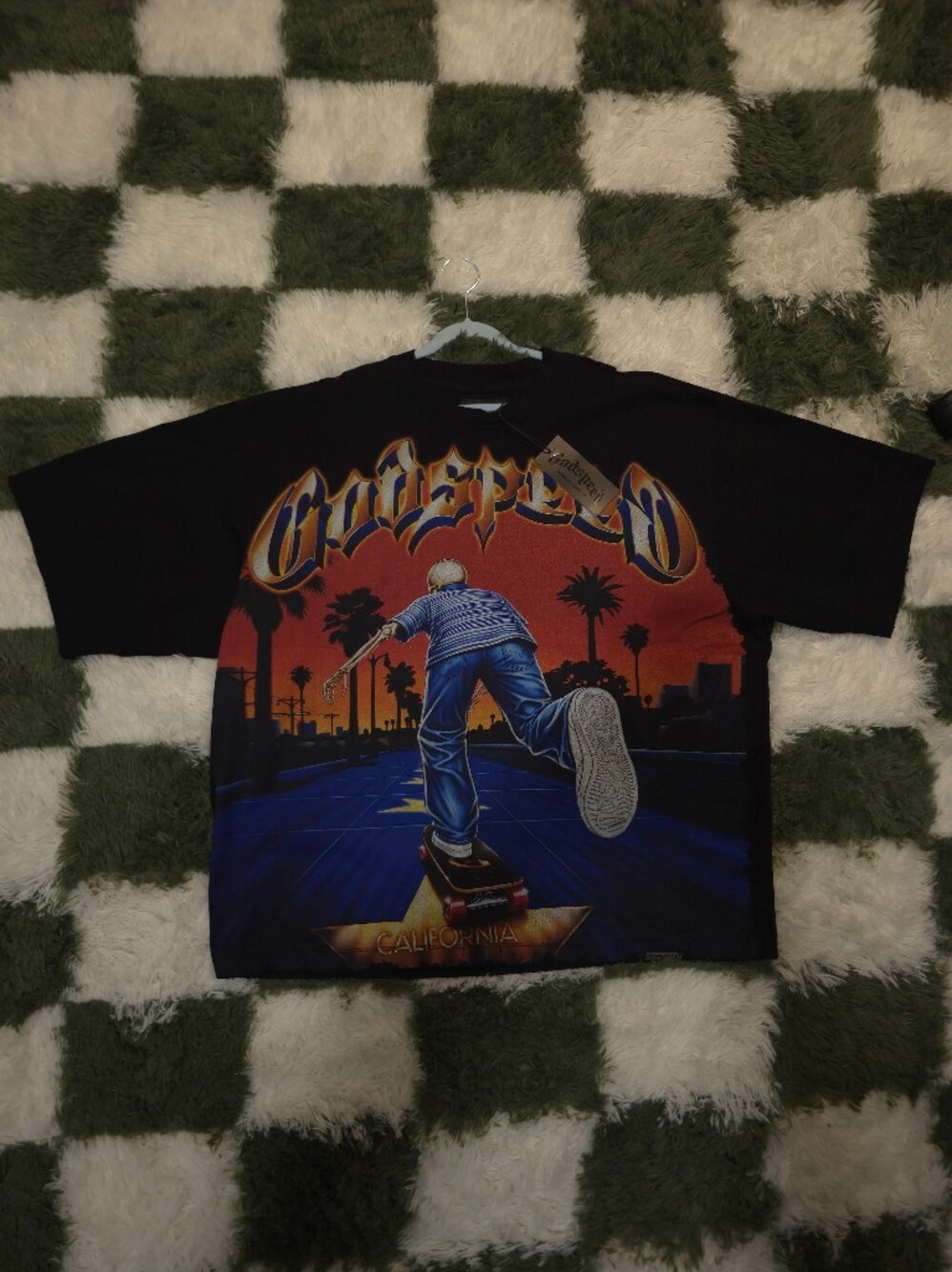 Godspeed "Kick Push" T Shirt - SIZE L